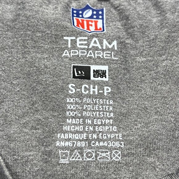 Los Angeles Chargers NFL Team Apparel T-Shirt S Gray Polyester - Picture 3 of 11